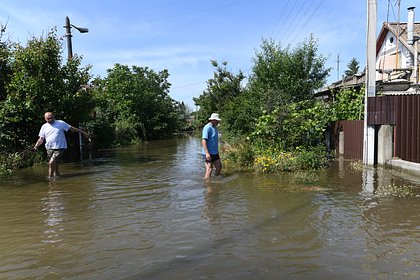 Picture: МЧС отчиталось об эвакуации из подтопленных районов Херсонской области