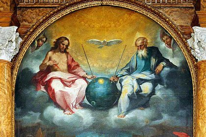 picture: Любители искусства обнаружили советский спутник на картине XVI века с Иисусом