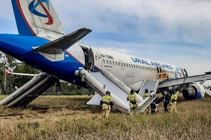 Picture: Появились новые подробности аварийной посадки российского самолета в поле
