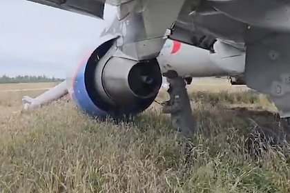 Picture: Следователи показали место экстренной посадки самолета под Новосибирском