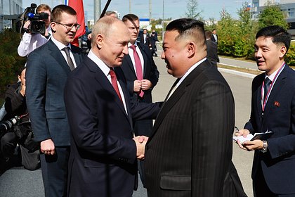 Picture: Путин и Ким Чен Ын начали переговоры