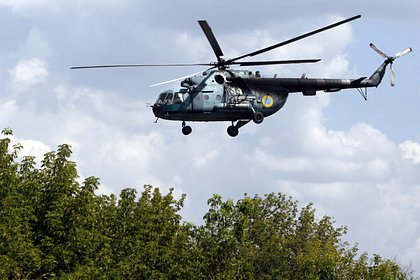 Picture: Минобороны заявило об уничтожении украинского вертолета Ми-8