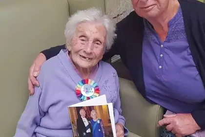 Picture: 105-летняя юбилярша поделилась секретами долголетия