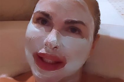 picture: Анна Семенович показала видео из ванны