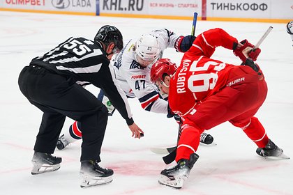 Picture: «Металлург» вышел вперед в серии плей-офф КХЛ со «Спартаком»