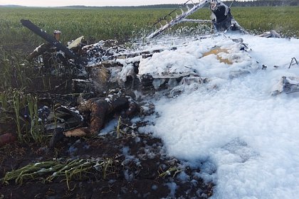 Picture: Самолет потерпел крушение в российском регионе