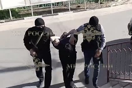 Picture: МВД показало видео с задержанным по подозрению в убийстве байкера в Москве