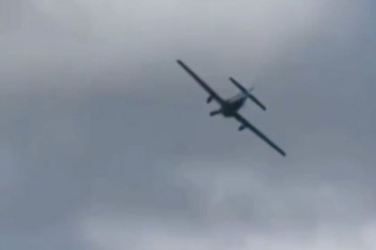 Picture: На Украине применили спортивный самолет против российского «Орлана»
