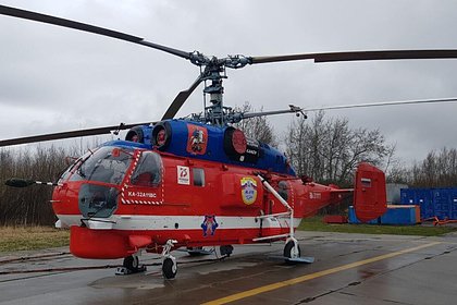 Picture: Стало известно о задержании поджигателей вертолета Ка-32 на аэродроме в Москве