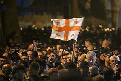 Picture: Президент Грузии призвала прекратить разгон протестующих в Тбилиси