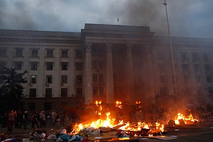 Picture: «Фашистские выродки». Медведчук раскрыл, кто стоит за поджогом Дома профсоюзов в Одессе