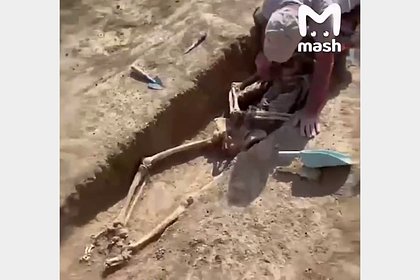 Picture: В Дагестане неожиданно раскопали останки древних людей