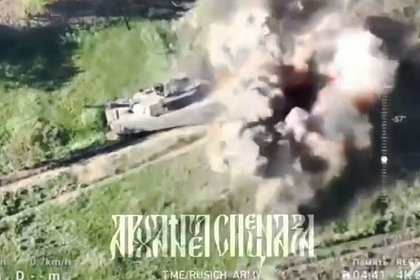 Picture: Появилось видео уничтожения американского танка Abrams в зоне СВО