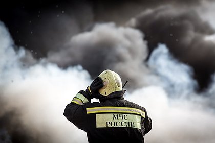 Picture: В Смоленске загорелся цех по производству кирпича