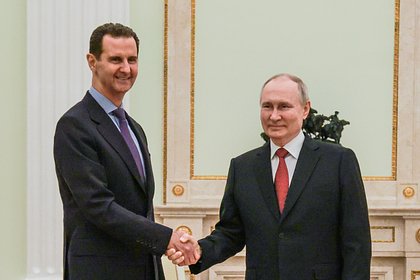 Picture: Асад поздравил Путина со вступлением в должность