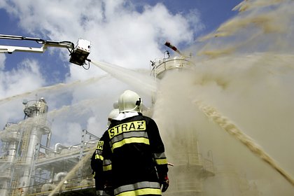 Picture: В Польше произошел пожар на свалке химических отходов