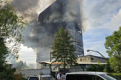 Picture: Четырех человек нашли на месте мощного пожара в подмосковном НИИ