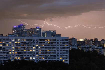 Picture: Москвичей предупредили о сильном шторме