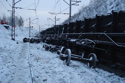 Picture: В Амурской области произошел сход вагонов и их столкновение с грузовым поездом