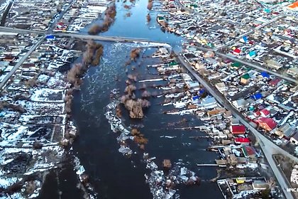 Picture: Дома в российском регионе начало затапливать из-за паводка