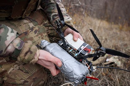 Picture: Росгвардия уничтожила бойцов ВСУ ударным FPV-дроном