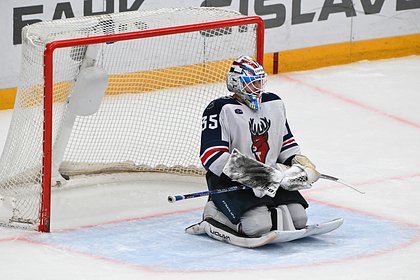 Picture: Голкипер отразил буллит Кузнецова и спародировал игрока СКА