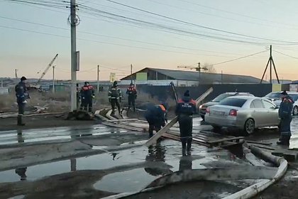 Picture: В МЧС рассказали о подтопленных домах и участках в российском регионе