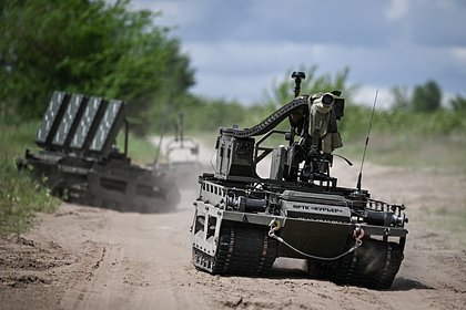 picture: Российский «Курьер» прикрыл войска БАГом