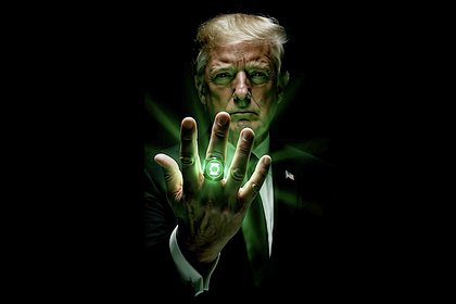 picture: Белый дом выложил видео с Трампом в образе супергероя