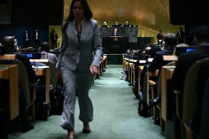 Picture: Представители одной страны демонстративно вышли из зала во время речи Трампа