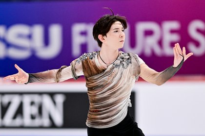picture: Наката лидирует после короткой программы на Гран-при ISU